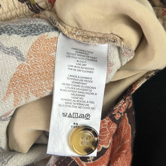 Anthropologie Smocked Balloon Leg Pants Size 2 - Picture 14 of 15